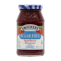 Geleia Smuckers Morango (Sem Acucar e com Pedaco Da Fruta) 361G