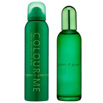 Kit Colour Me Green - Perfume + Body Spray - 150/90ML - Masculino