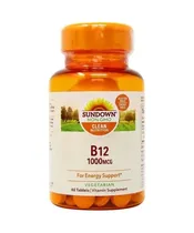 B-12 1000 MCG X 60 TBS 80804 Sundown