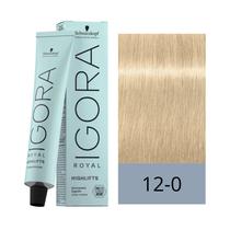 Crema de Coloracion Schwarzkopf Igora Royal 12-0 Super Aclarante Natural 60GR