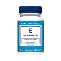 Vitamina e 180MG 400IU The Vitamin Shoppe 60 Softgels