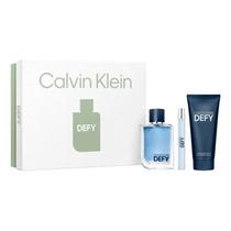 Calvin Klein Perfume Kit Kit Defy Mas 100ML+SG100ML+10ML Edt 4824