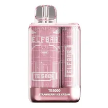 Elfbar 5000 Puffs Te Strawberry Ice Crea