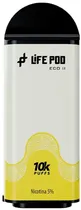 Pod Life Eco II Banana Custard 10000 Puffs