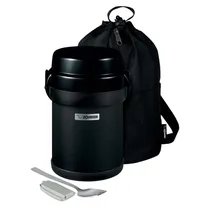 Marmita Térmica Zojirushi com 4 Potes Preto