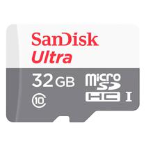 Cartao de Memoria Micro SD Sandisk Ultra 32GB 100MBS -SDSQUNR-032G-GN3MA