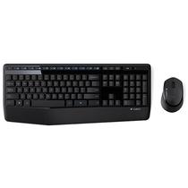 Teclado + Mouse Logitech MK345 Wireless / Espanhol - Preto (920-007820)