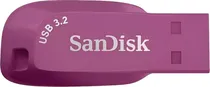 Pendrive Sandisk Ultra Shift 64GB Ultra Shift Roxo