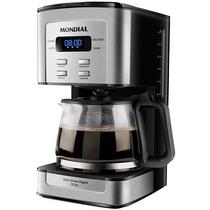 Cafeteira Mondial Dolce Arome Digital C-44-32X-Sdi 800 Watts 220V ~ 50/60 HZ - Preta/Prata