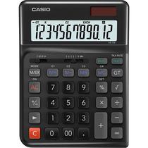 Calculadora Compacta Casio DE-12E-BK - Preto