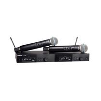 Microfone Shure SLXD24D/B58 - L55 Duplo