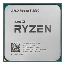 Processador OEM AMD AM4 Ryzen R5 5500 3.6GHZ s/CX s/Cooler Sem Garantia