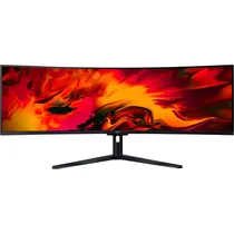 Monitor Gamer Curvo Acer Nitro EI1 EI491CR LED 49" Dual FHD 120 HZ / 4 MS - Preto