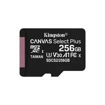 Cartão de Memória Kingston Select Plus SDCS2/256GB - 256GB - Micro SD com Adaptador - 100MB/s