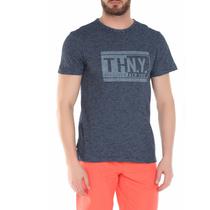 Camiseta Tommy Hilfiger Masculino MW0MW00822-902 L Azul