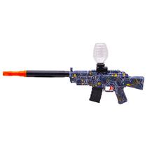 Pistola de Gel Ball AK47 Electric G-01 / 3.7V Lithium / com Acessorios - Azul