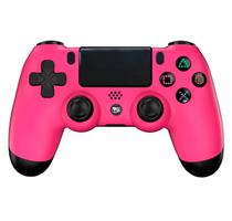 Controle Play Game Dualshock 4 Sem Fio para PS4 - Rosa