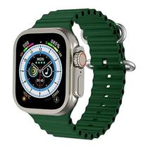 Relogio Inteligente Smartwatch T800 Ultra 49MM com Bluetooth - Verde