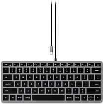 Teclado Satechi ST-UCSW1M W1 Backlit para Mac USB-C - Space Gray