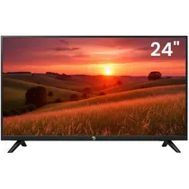TV LED 24" Blulory 24INCH A HD/ HDMI/ USB/ Isdb-T/ VGA/ Audio/ Bivolt Preto