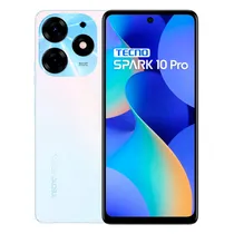 Celular Tecno Spark 10 Pro K17 DS/8RAM/256GB 6.8" White
