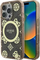 Capa Guess para iPhone 16 Pro Max GUHMP16XH4PYEEW - Brown