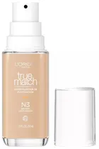 Base Liquido L'Oréal True Match N3 Neutral Light Medium - 30ML
