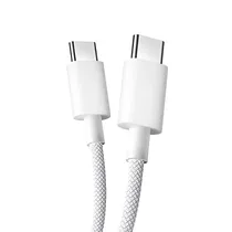 Cabo Xiaomi USB-C para USB-C L33020 - Branco 1 Metro