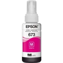Garrafa de Tinta Epson T673320 - Magenta 70ML