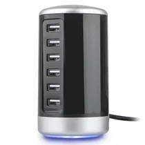 Estação de Carga Satélite A-R20 30W USB 6 Portas