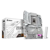 Placa Mae Gigabyte X870 Aorus Elite Wifi 7 Ice DDR5 Socket AM5 Chipset AMD X870E ATX