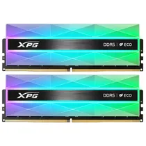 Memoria Ram Adata XPG Lancer Neon DDR5 32GB (2X16GB) 8000MHZ RGB - Preto / Cinza (AX5U8000C3816G-Dclanrsg)