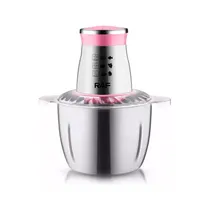 Multiprocessador Raf R.7030 / 1000W / 2 Velocidades / 3 Litros / 220V - Inox/ Rosa