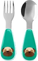 Talheres Infantil Skip Hop Fork & Spoon Pug - 9M589610