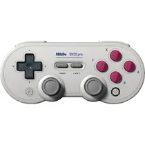 Controle Sem Fio 8BITDO SN30 Pro Hall - Cinza