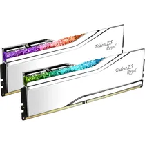 Memória Ram DDR5 G.Skill Trident Z5 Royal RGB 6400 MHZ 32 GB (2 X 16 GB) - Branco (F56400J3239G16GX2TR5-TR5S)