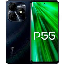 Smartphone Itel P55 A666LN Dual Sim 8GB+256GB 6.6 Os 13  Preto