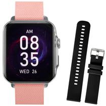 Smartwatch Aiwa AWSF13P Con Bluetooth - Prata/Rosa + Pulseira