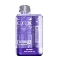 Elfbar 5000 Puffs Te Black Mint