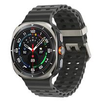 Smartwatch Samsung Galaxy Ultra SM-L705F com 47MM / Tela Super Amoled 1.5 / Wearos - Titanium Silver (Gar. PY-Uy-Arg)