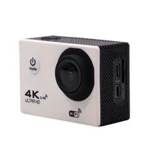 Camera de Video Sport 4K Ultra HD DV 2.4G Camera de Ação Esportiva 16.0M / Wifi / A Prova de Agua - Branco