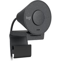 Webcam Logitech Brio 300 Full HD - Grafite (960-001413)