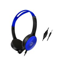 Fone de Ouvido Gamer GM-007 c/Mic 3.5MM Preto/Azul $