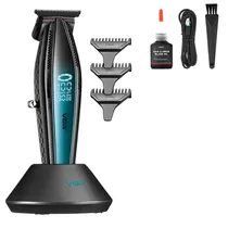 Cortador de Cabelo VGR V-992 Recarregável - Preto/Verde