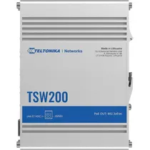 Switch Industrial Teltonika TSW200 Gigabit/2SFP/Poe+ - Branco