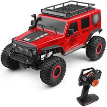 Carro de Controle Wltoys 104311 1/10 4WD 2.4GHZ, Carro de Control Remoto, Motor Escovado Todoterreno RTR