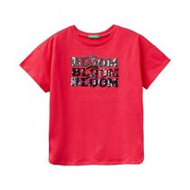 Camiseta Infantil Benetton 3I1XC10IA 34L