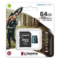 Memoria Microsd Kingston SDCG3 64GB Canvas Go! Plus