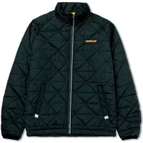 Jaqueta Caterpillar Masculino Mediumwight Insulated Triangle Quilted XL Preto - 4040116-10121