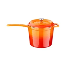 Cacerola de Hierro Fundido Lava LVYSOS18K20 3.2L 18 CM Naranja